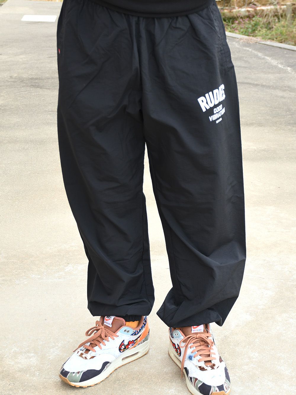 THICK PHAT NYLON-PANTS