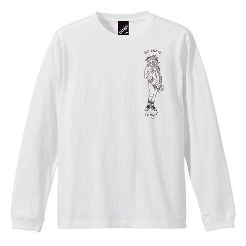 skater goddess LS tee