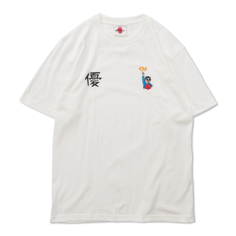 優等生刺繍TEE
