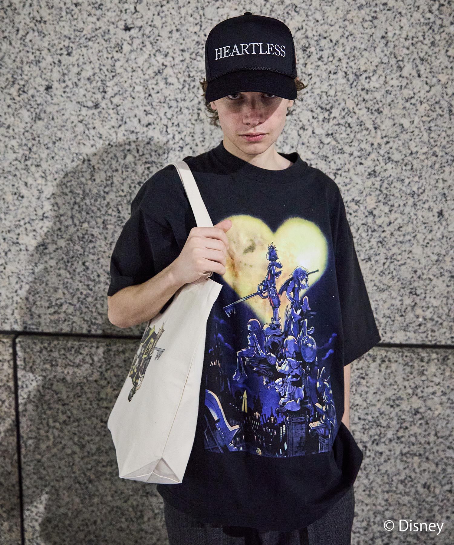 KINGDOM HEARTS / HEARTLESS / trucker cap