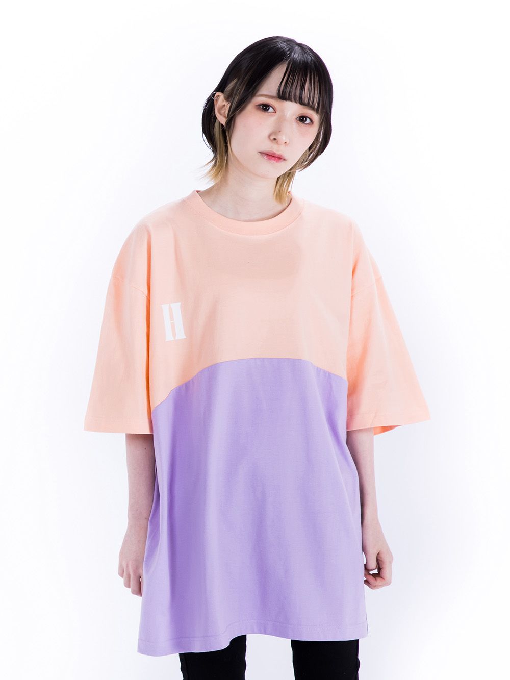 C/C Pansy Big Silhouette T-Shirt