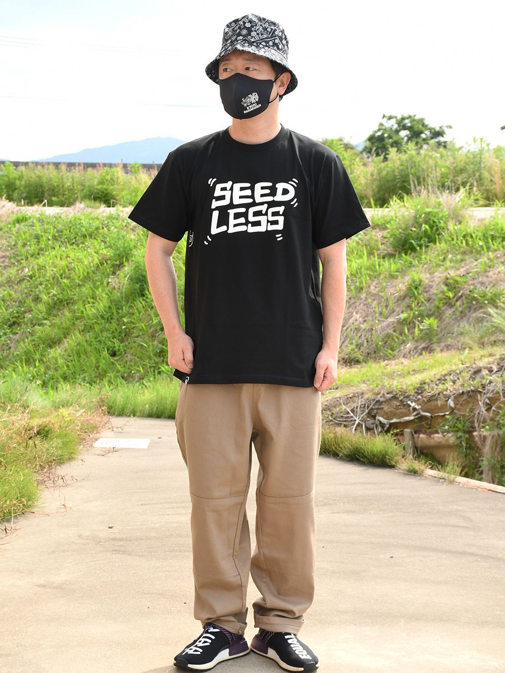 soft writing logo s/s tee