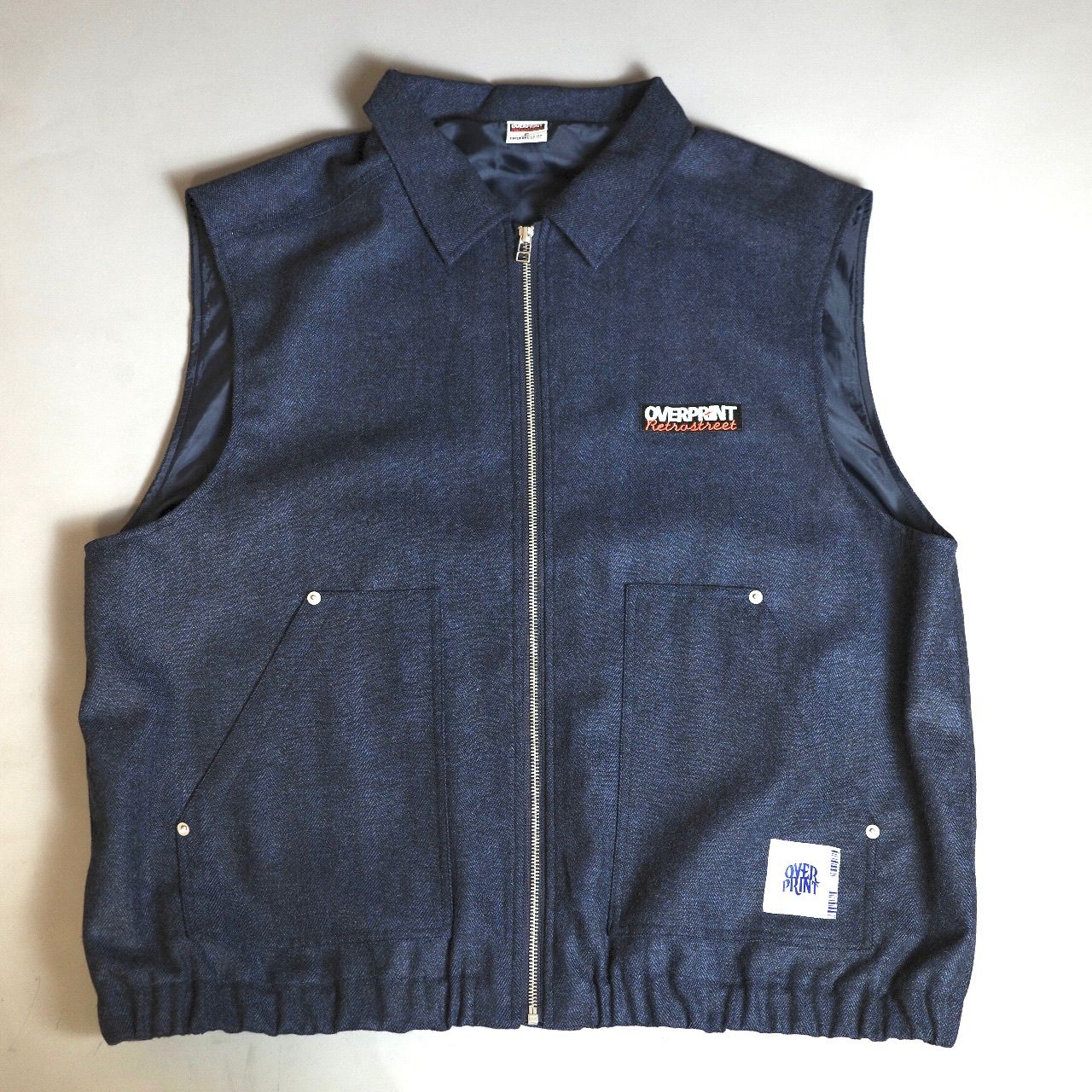 VEST HERRINGBONE-TWEED