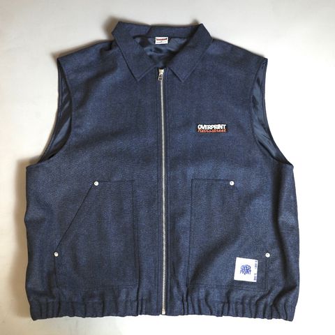 VEST HERRINGBONE-TWEED