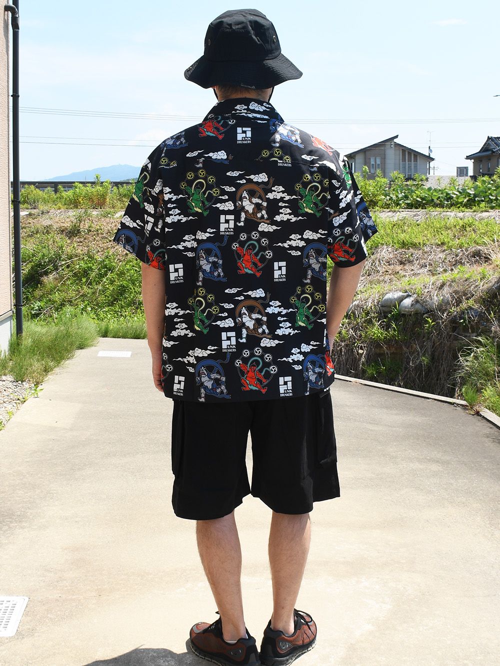 風神雷神アロハシャツ