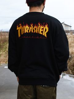 FLAME Logo C/N Sweatshirt