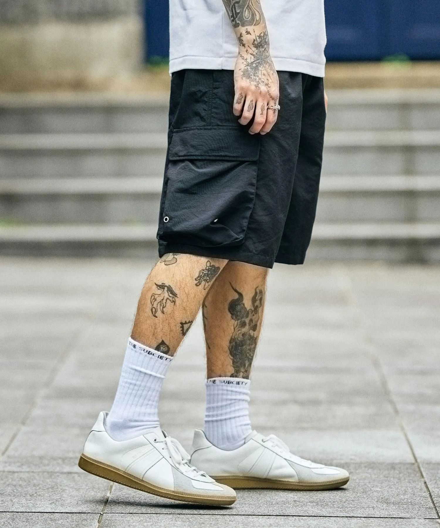 Nylon tech shorts