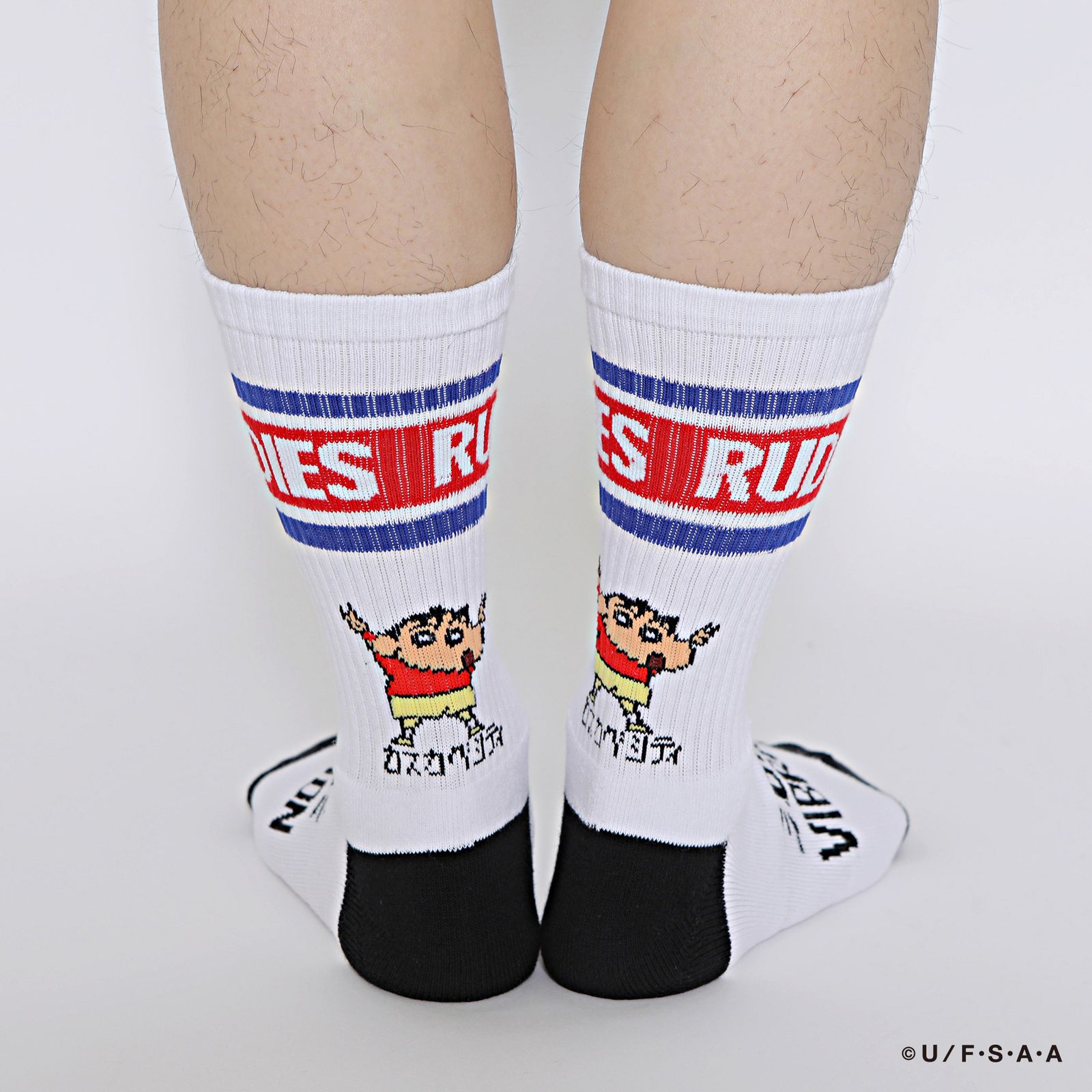 RUDIE'S x CRAYON SHINCHAN PEACE SOCKS