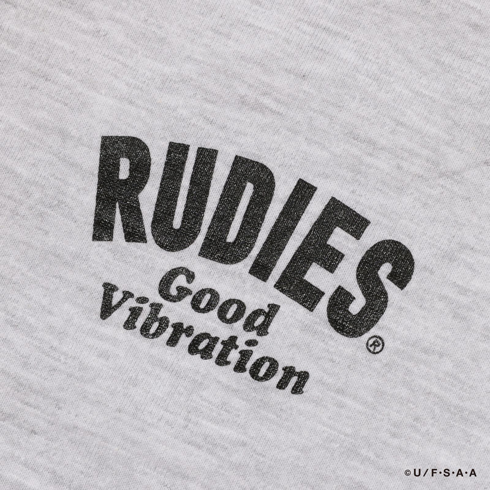 RUDIE'SxCRAYON SHINCHAN CIRCLEMOSH KIDS TEE
