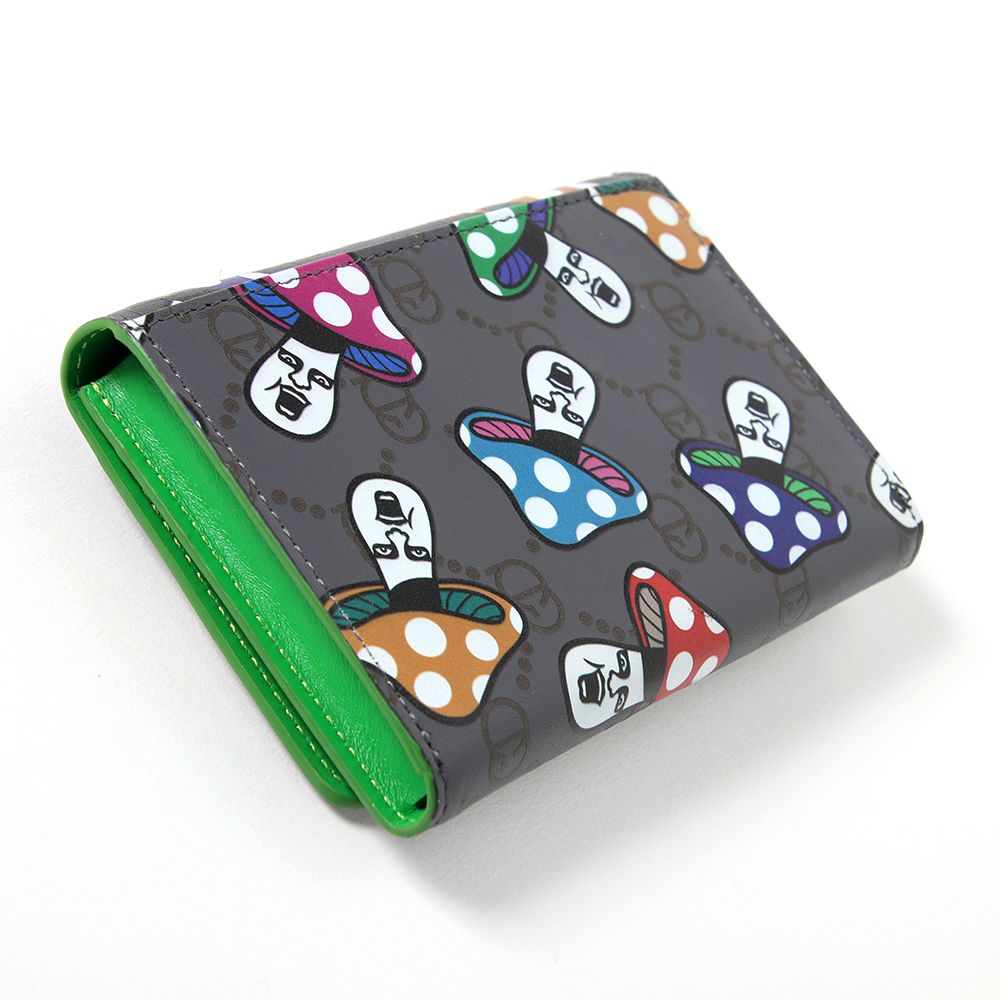 きのこ総柄名刺入れ