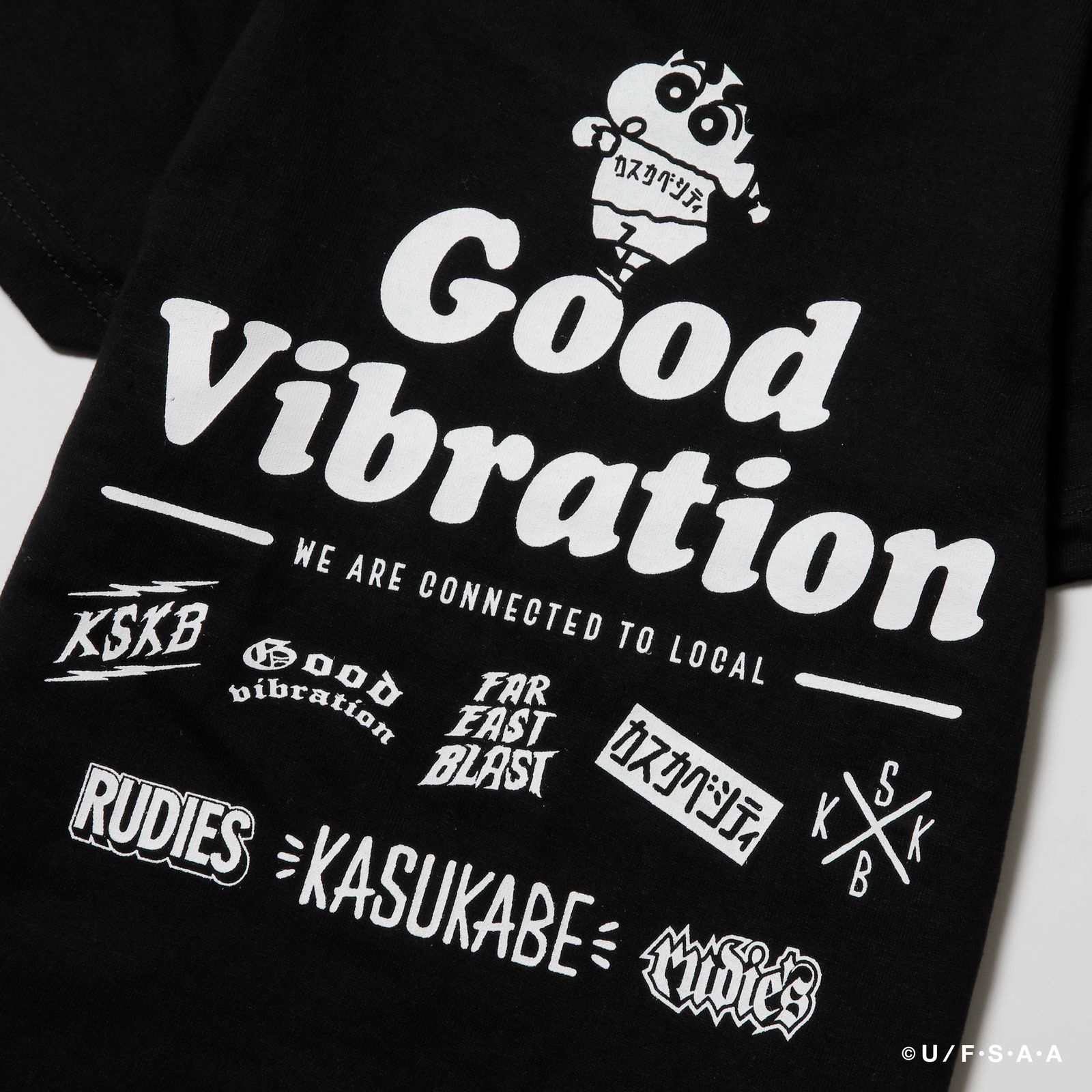 RUDIE'SxCRAYON SHINCHAN LOCALFEST KIDS TEE