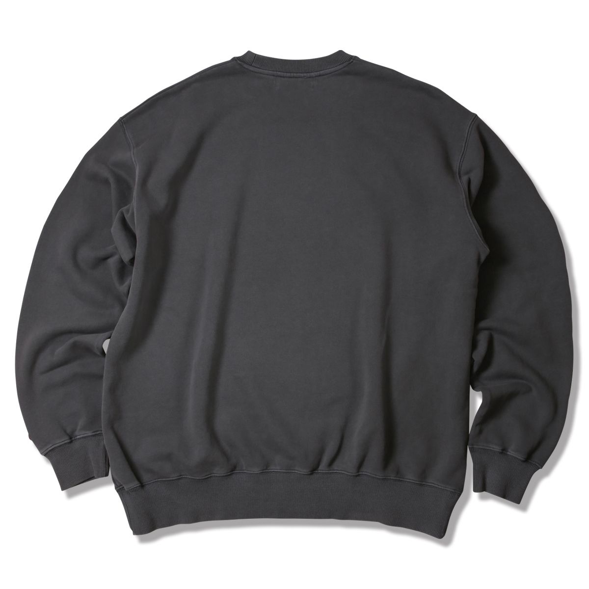 Pigment Dyeing Crew Sweat -LOGO