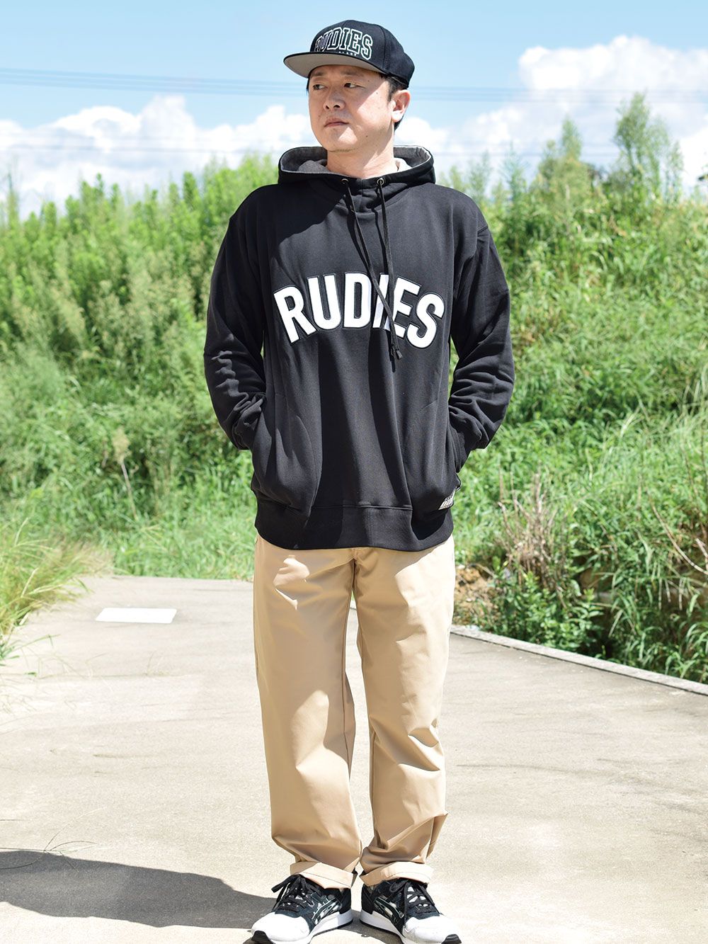 RUDIES - PHAT HIGHNECK HOOD-SWEAT | DOLL