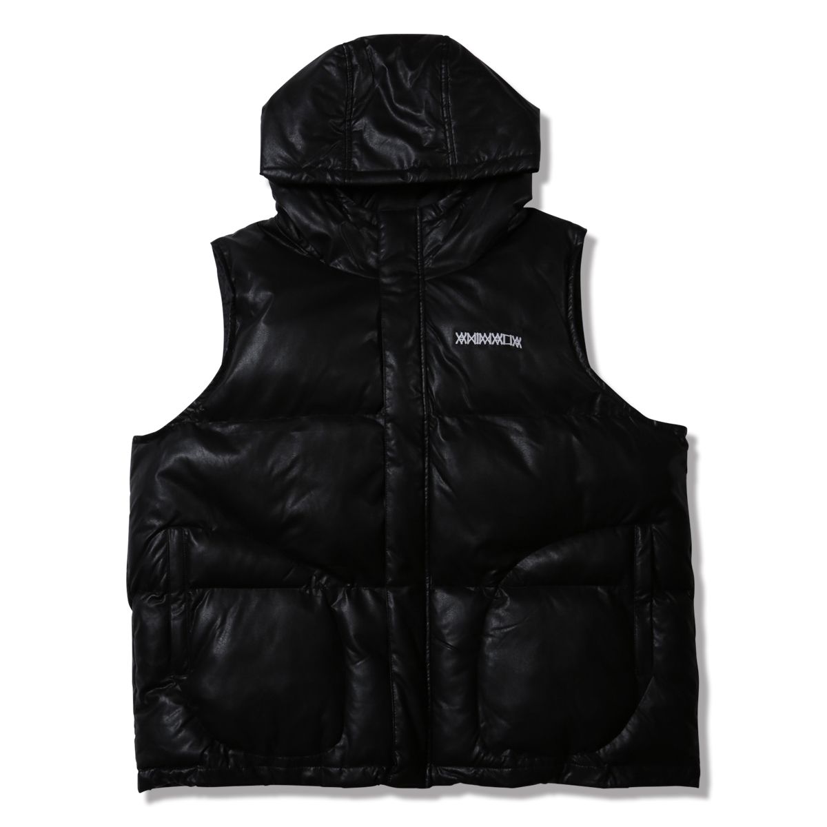 PUDDING PU LEATHER-VEST