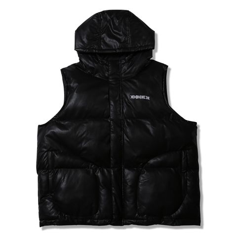 PUDDING PU LEATHER-VEST