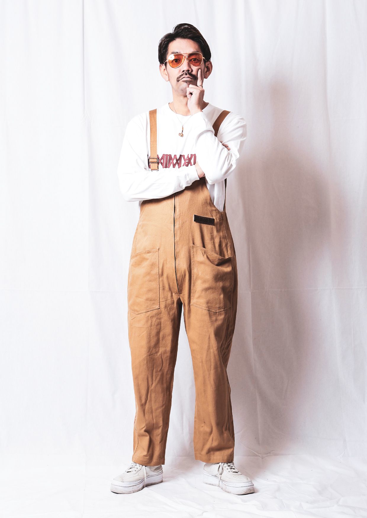 OVERALLS - Leather Patch
