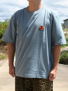 MMM COLLAB. TOYMMMONSTER EMBRO. HARF SLEEVE TEE