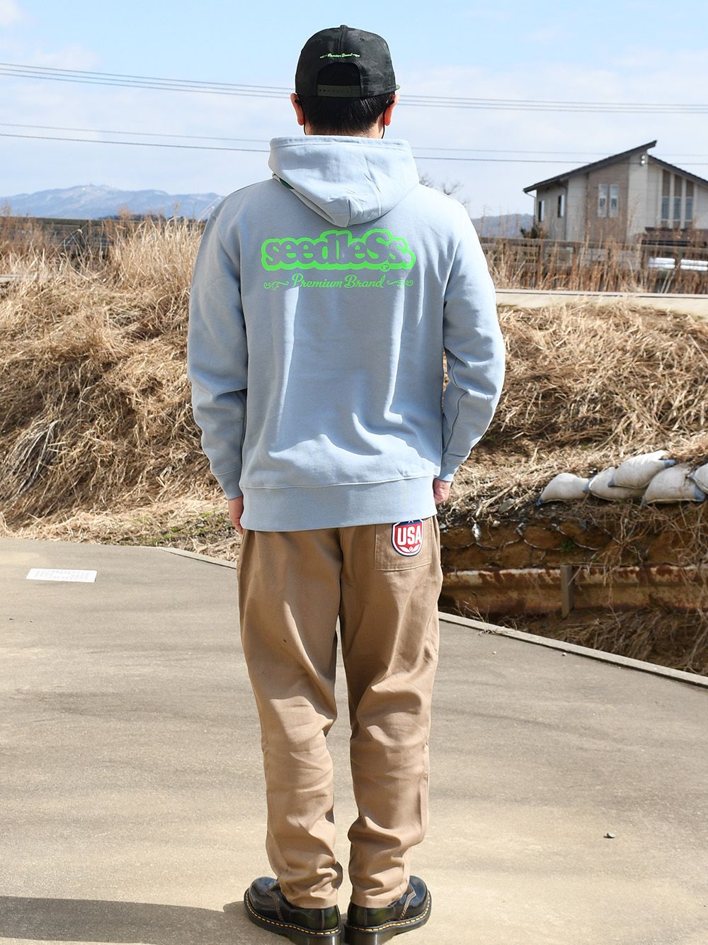 sd  fluorescence marks hoody