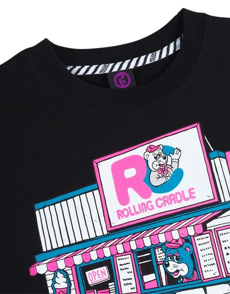 DINER SIGNBOARD CREW-NECK