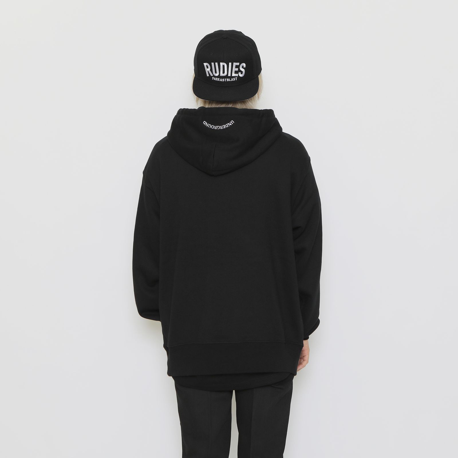 PHAT EMBROIDERY HOOD-SWEAT