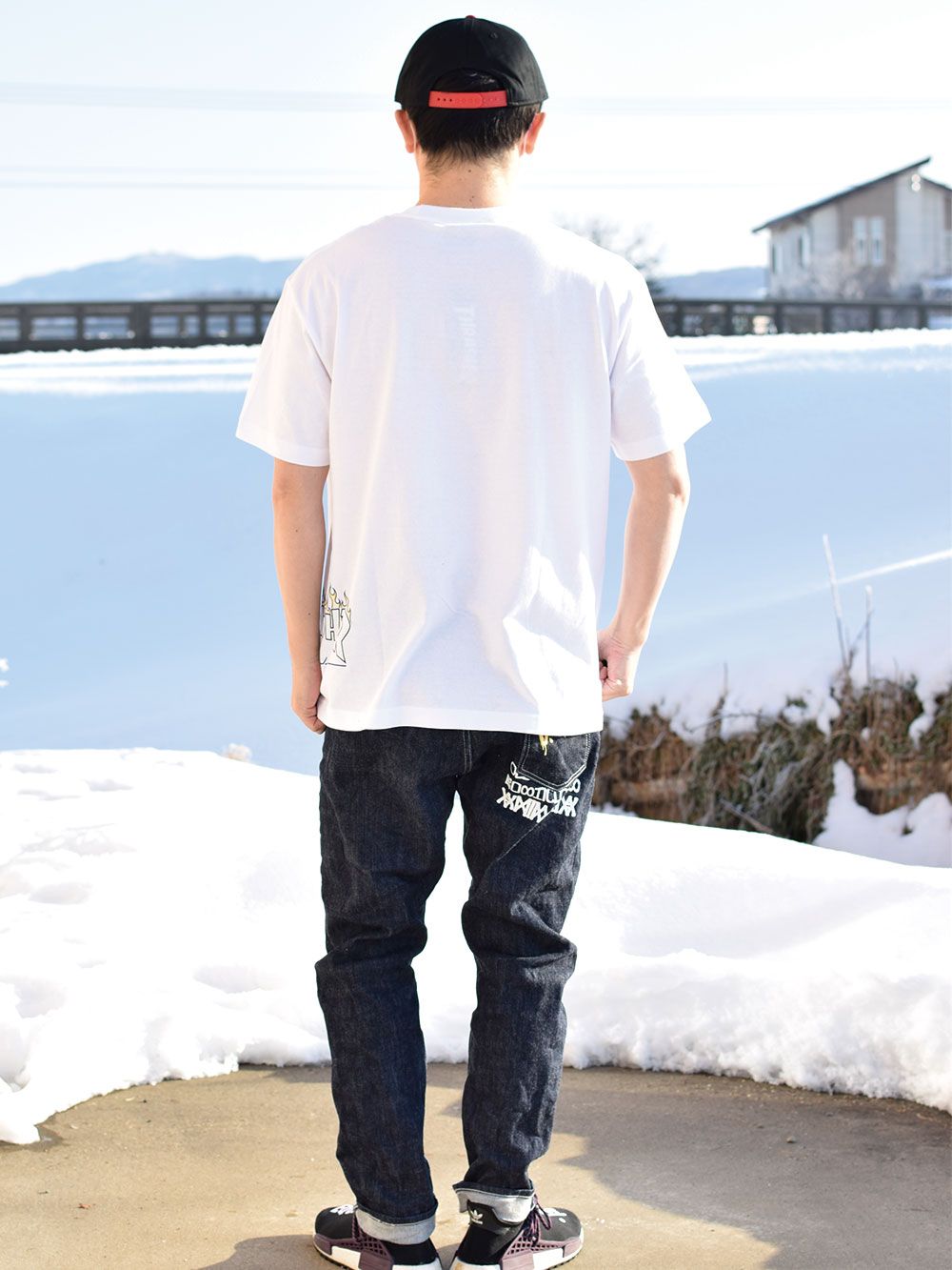 THRASHER × Keith Haring -T