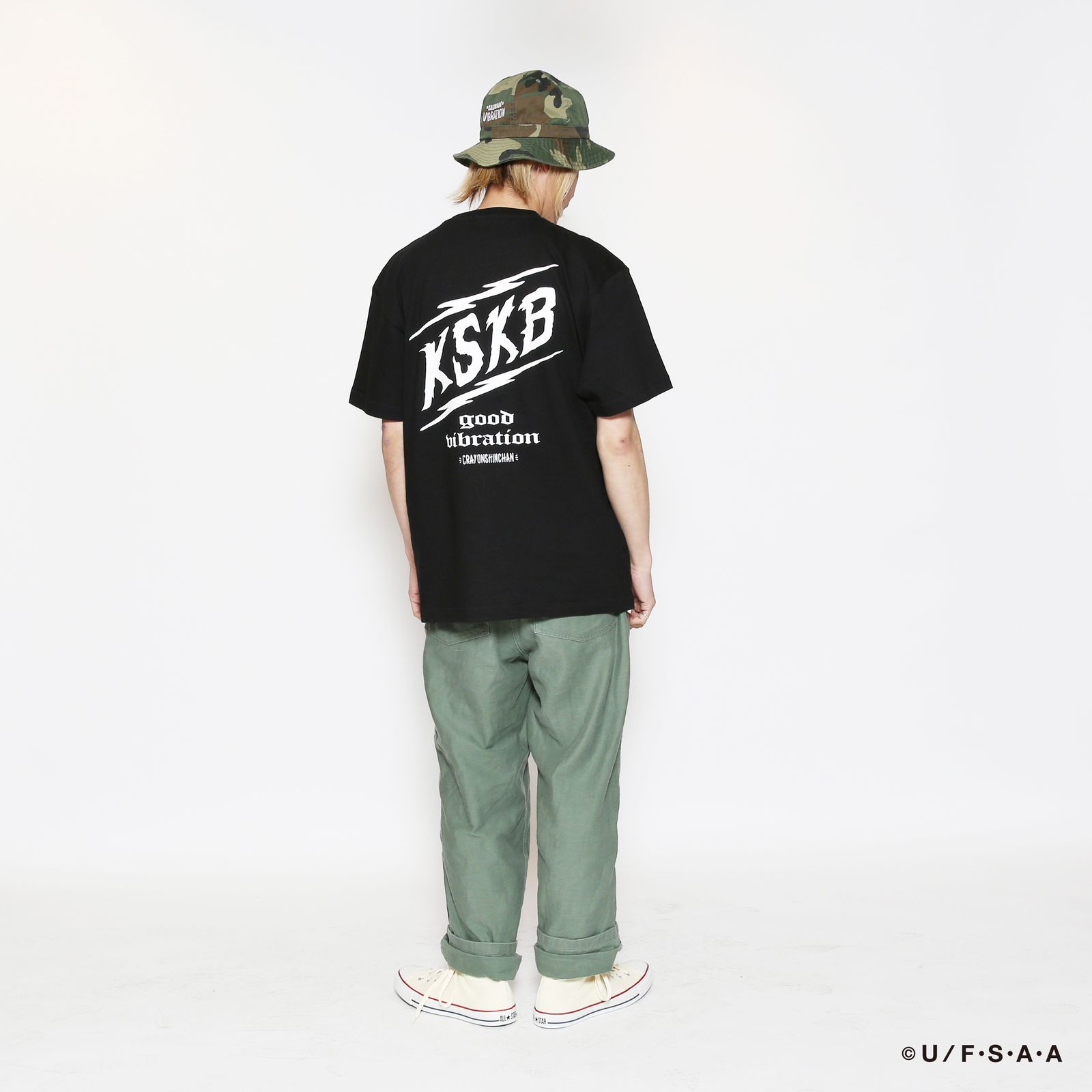 RUDIE'SxCRAYON SHINCHAN LOCAL DRIVE TEE