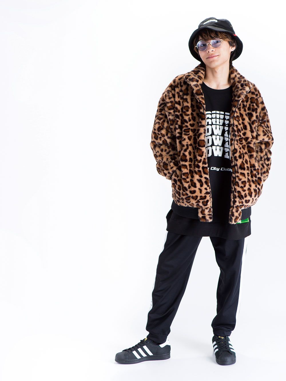 R.A.M Leopard Fur Jacket