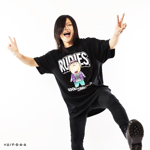 RUDIE'SxCRAYON SHINCHAN BOUCHAN TEE