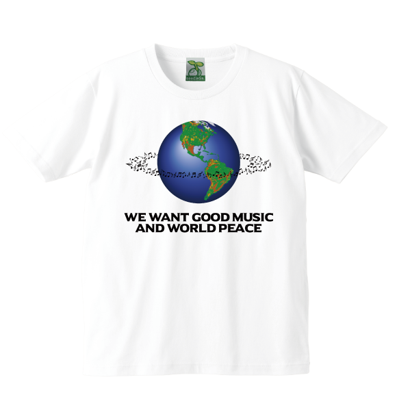 music earth ss tee