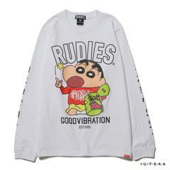 RUDIE'SxCRAYON SHINCHAN SNACK LSTEE
