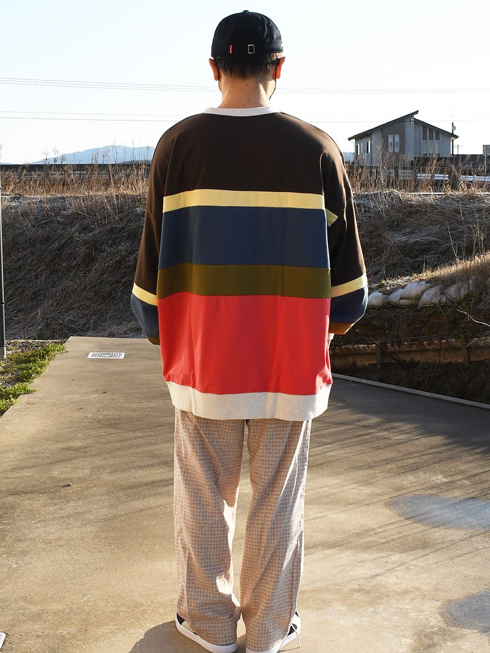 CANDY BORDER LONG-SLEEVE