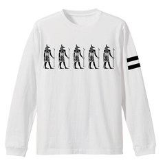 rg walking like an Egyptian LS tee