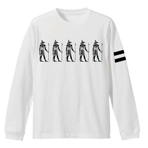 rg walking like an Egyptian LS tee