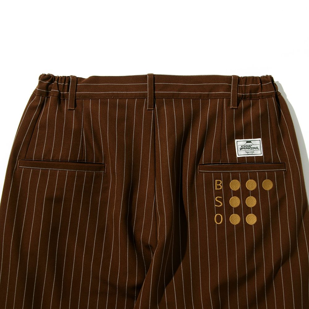 ストライプSLAXパンツ