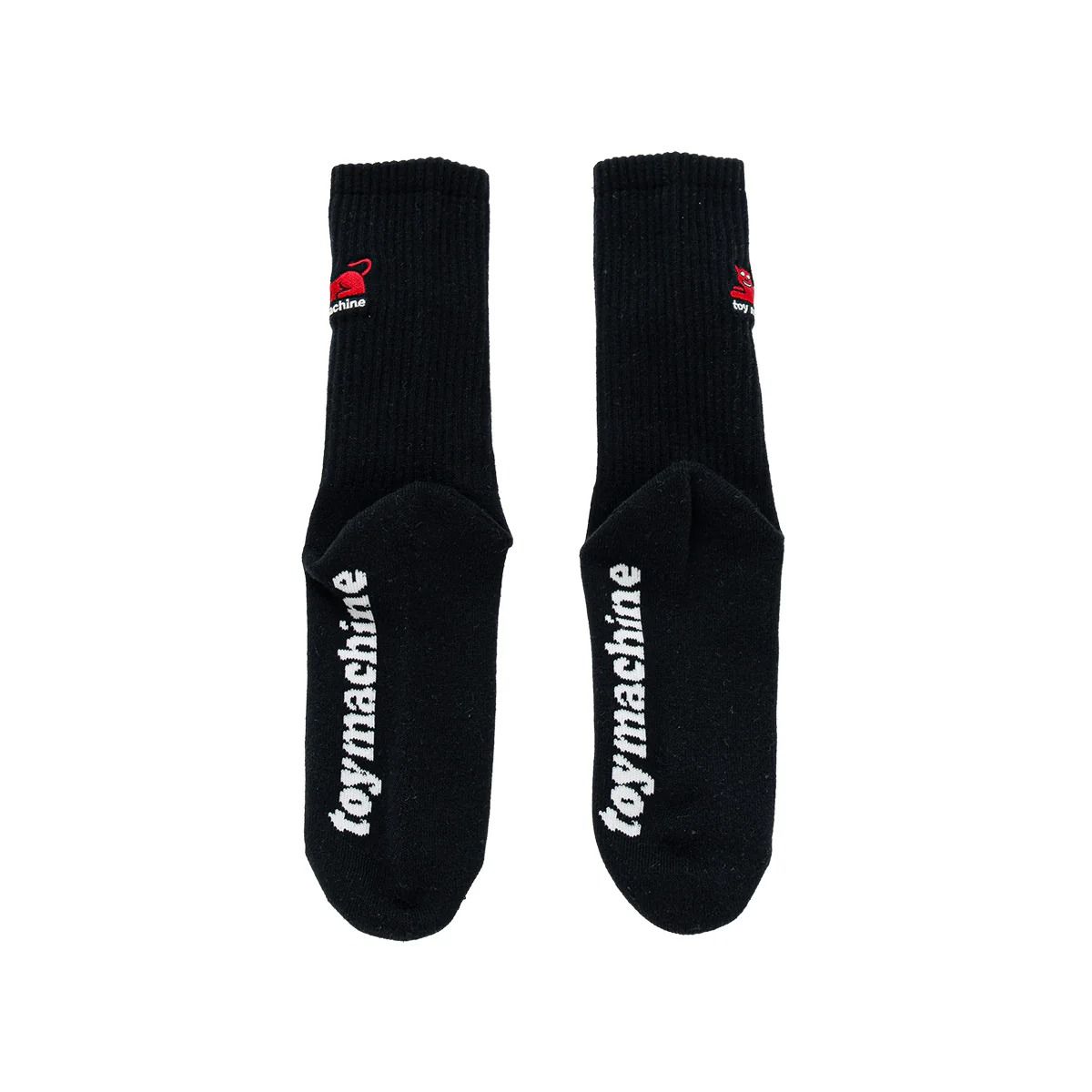 DEVIL CAT EMBROIDERED-SOCKS