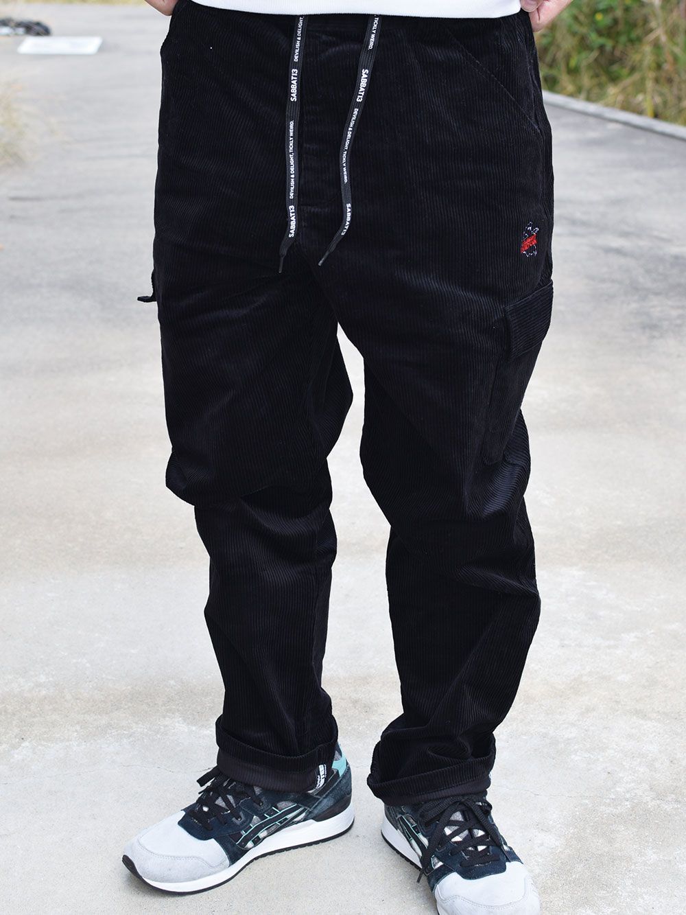 GHOST CORDUROY CARGO-PANTS