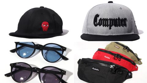 《PUNK DRUNKERS 夏物先行予約》CAP・サングラス・BAG！