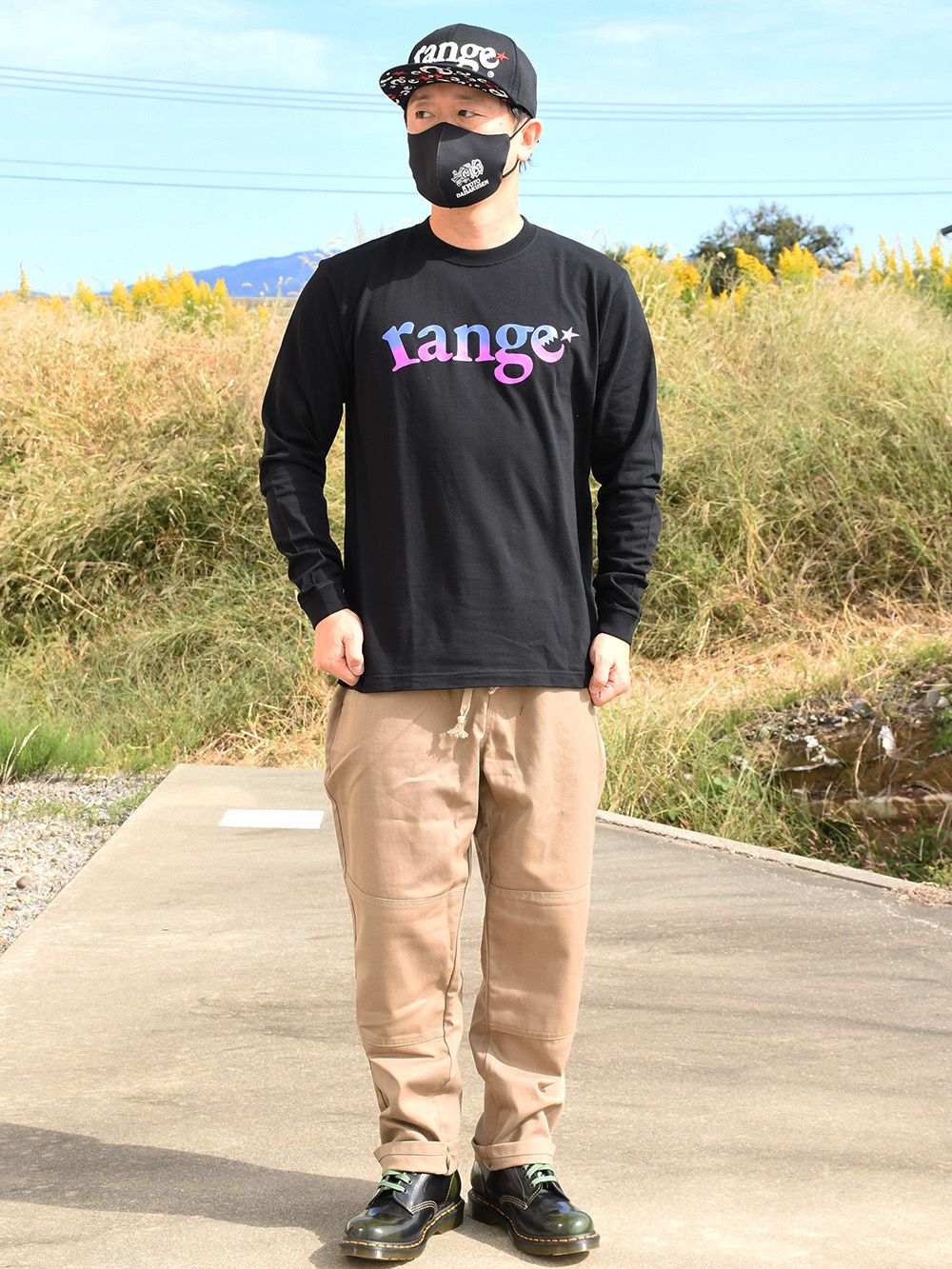 rg beauty gradation LS tee