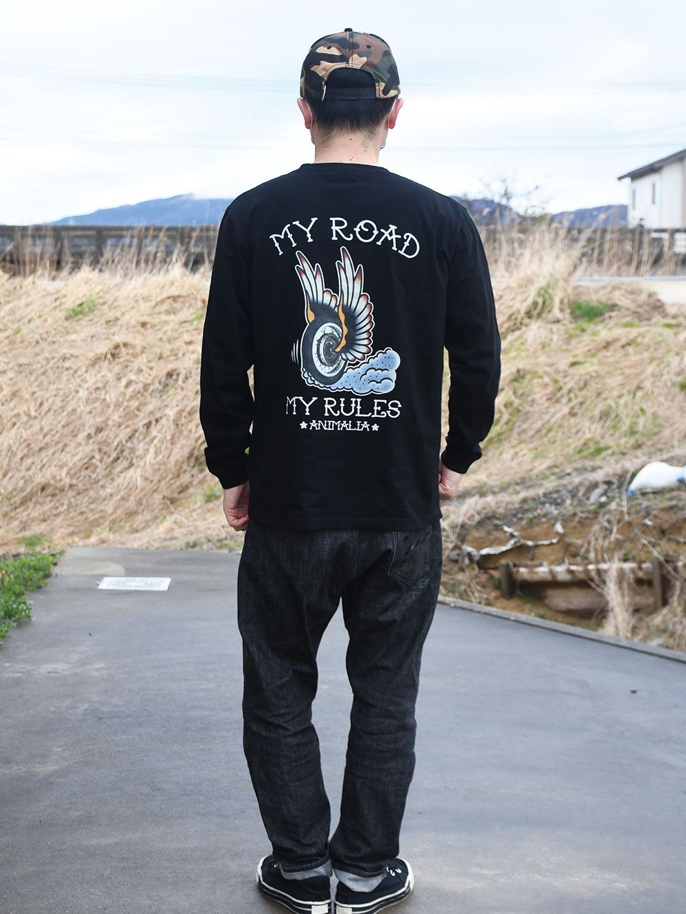 MY ROAD, MY RULES L/S