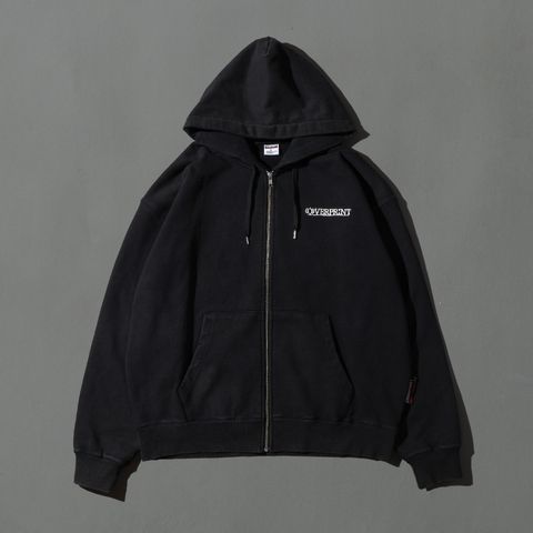 OVERPRINT Zip Hoodie
