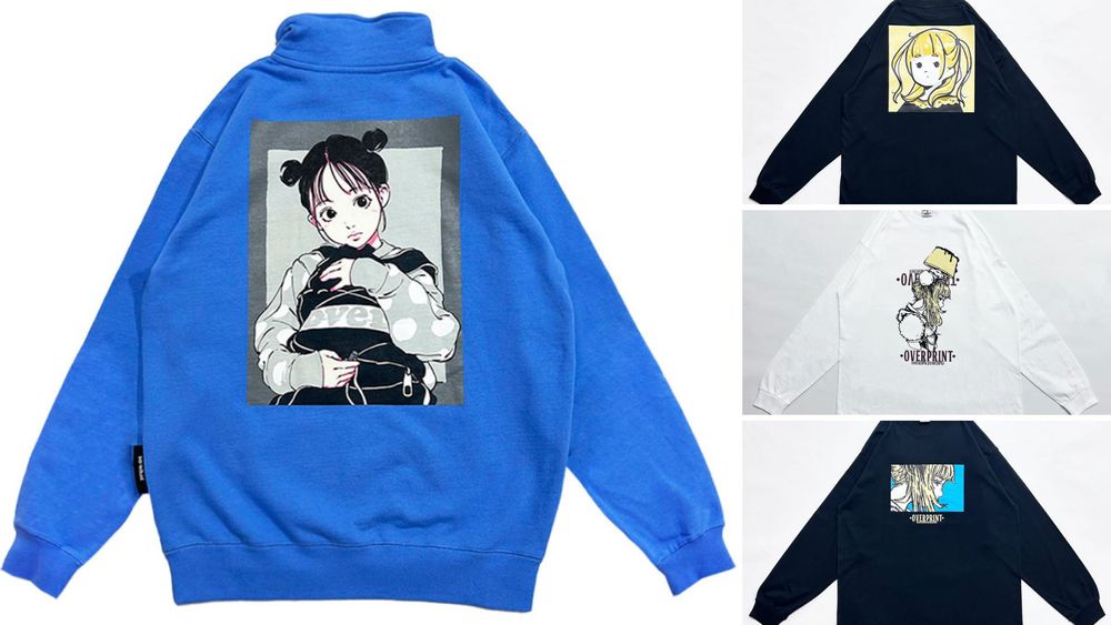 《over print》新作入荷!