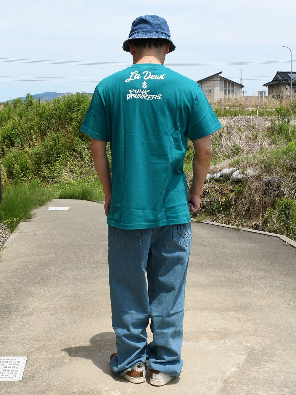 RC LOGO WIDE-DENIM