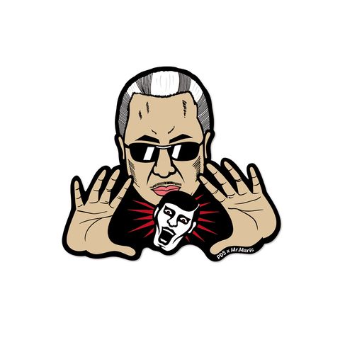 ［PDSxMr.マリック］ ステッカー / きてます