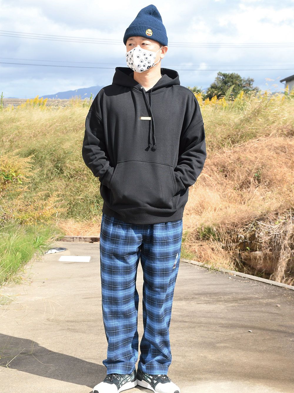[PDSxLBTY]ギザロゴプレートパーカ