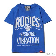 RUDIE'SxCRAYON SHINCHAN KASUKABE VIBRATION KIDS TEE