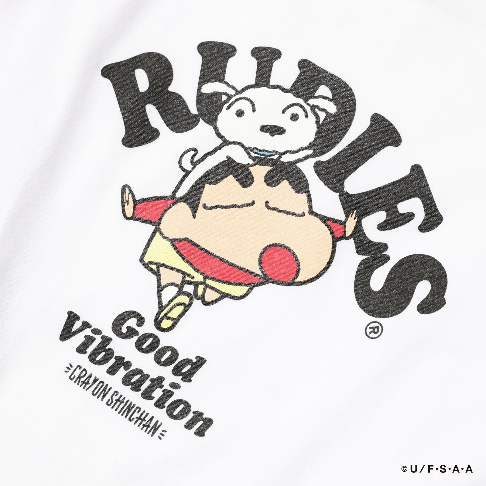 RUDIE'SxCRAYON SHINCHAN AIRPLANE RAGLAN LSTEE