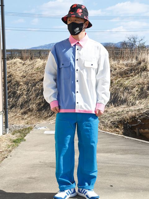 爽やかで斬新な切り替えで春にピッタリ🌸
