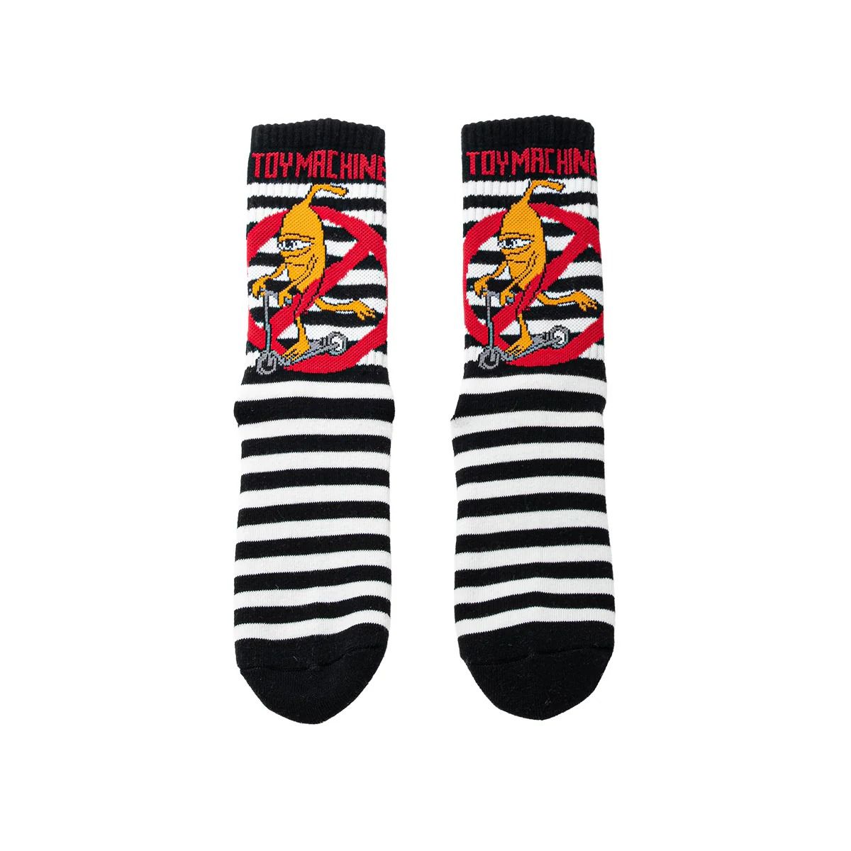 NO SCOOTER STRIPE-SOCKS