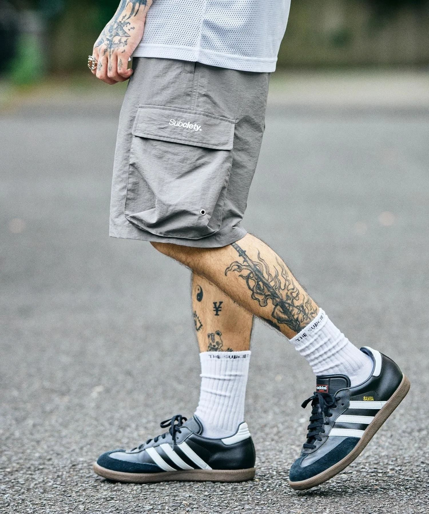 Nylon tech shorts