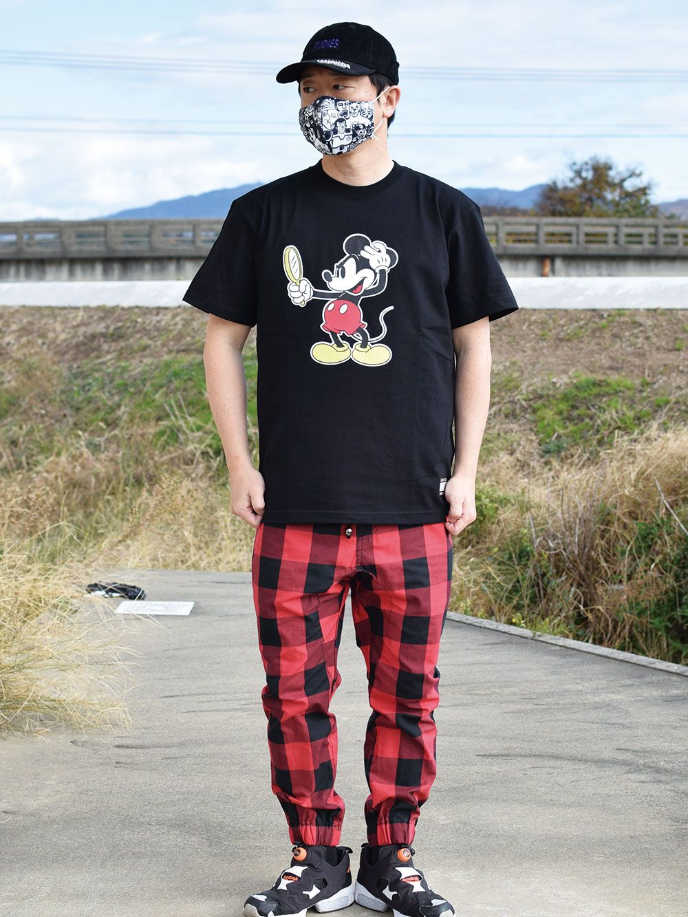RUDIE'S x BYRD / LOOK SLICK-T <MICKEY MOUSE>